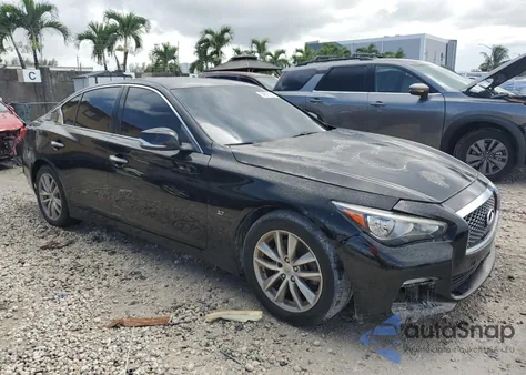 2015 Infiniti Q50 Base from USA, damaged, VIN JN1BV7AP2FM338924